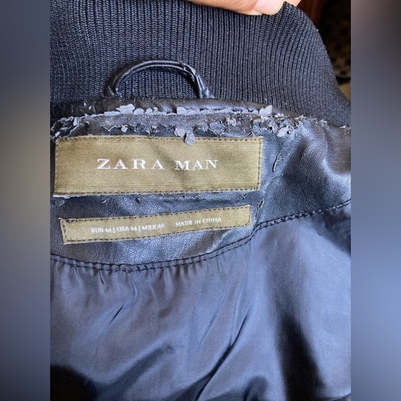 Zara Black Teddy Jacket - Picture 6 of 6